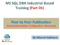 50 How to Setup Peer To Peer Replication Configuration Monitoring in SQL Server