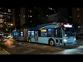 NYCT MTA Bus M15 Local SBS BM3 Buses via Avenue C in Stuyvesant Town East Village