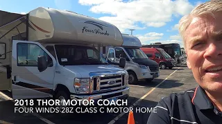 2018 Thor Motor Coach Four Winds 28Z Class C Motor Home at Bullyan RV