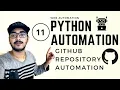 Python Automation Part 11 GitHub Automation using Python Python Selenium Web Automation