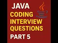 2025 Java Coding Interview Questions Part 5 Convert Roman Numbers to Digits