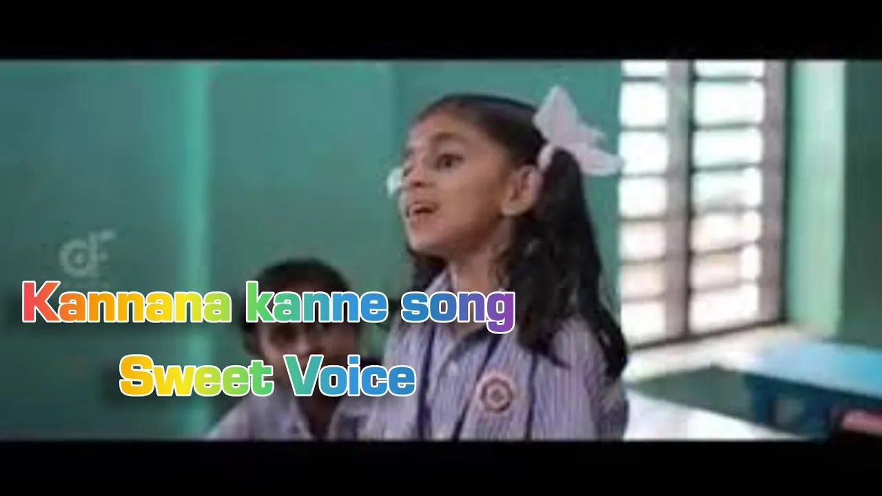 #kannanakanne #tamilsong
Kannana kanne song | beautifully sing a girl | in school