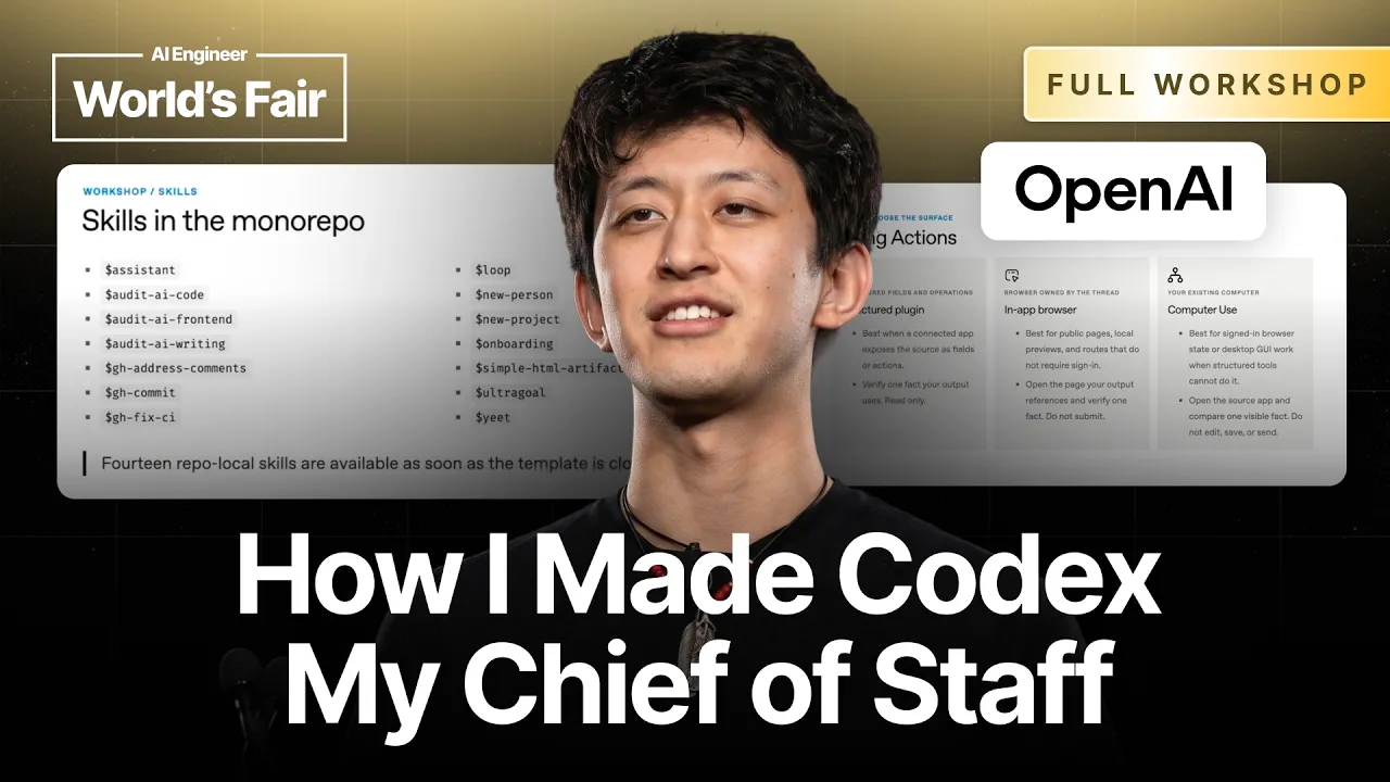 Full Workshop: Setting Yourself Up for Success —Jason Liu, OpenAI Codex: video thumbnail