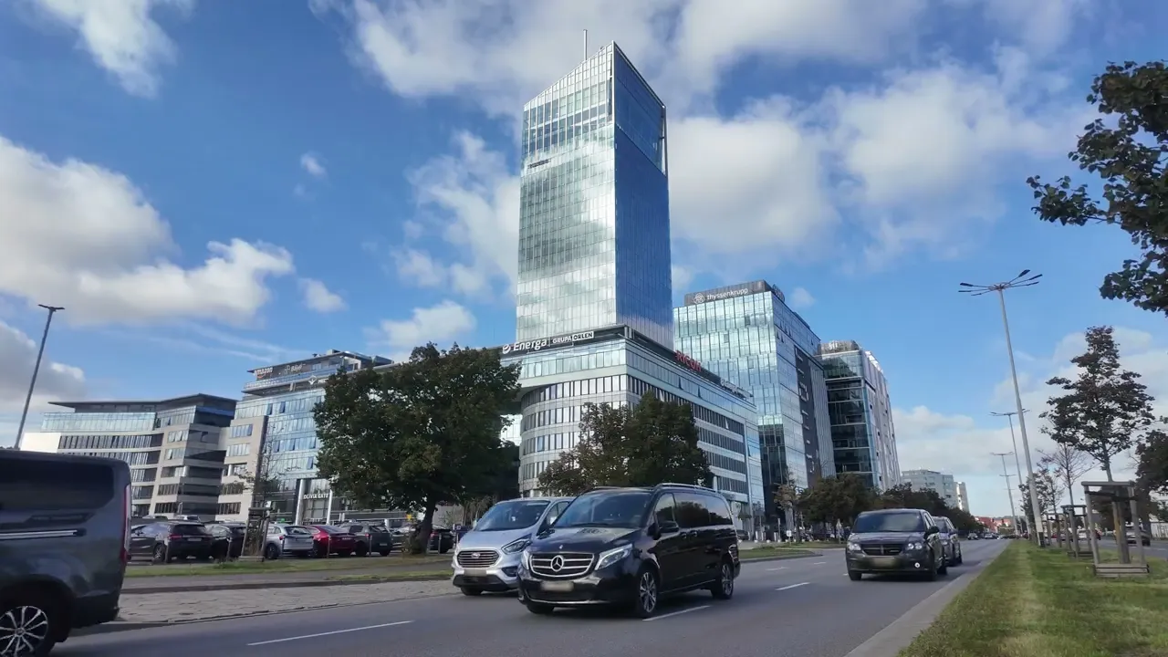 Film: transfery lotniskowe Gdańsk z Cichex