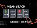 What is Mean Stack MEAN Stack Course InformationTech Tutorials