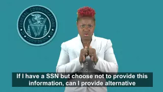 Q8 If I have a SSN but choose not to provide this information - alternative documentation