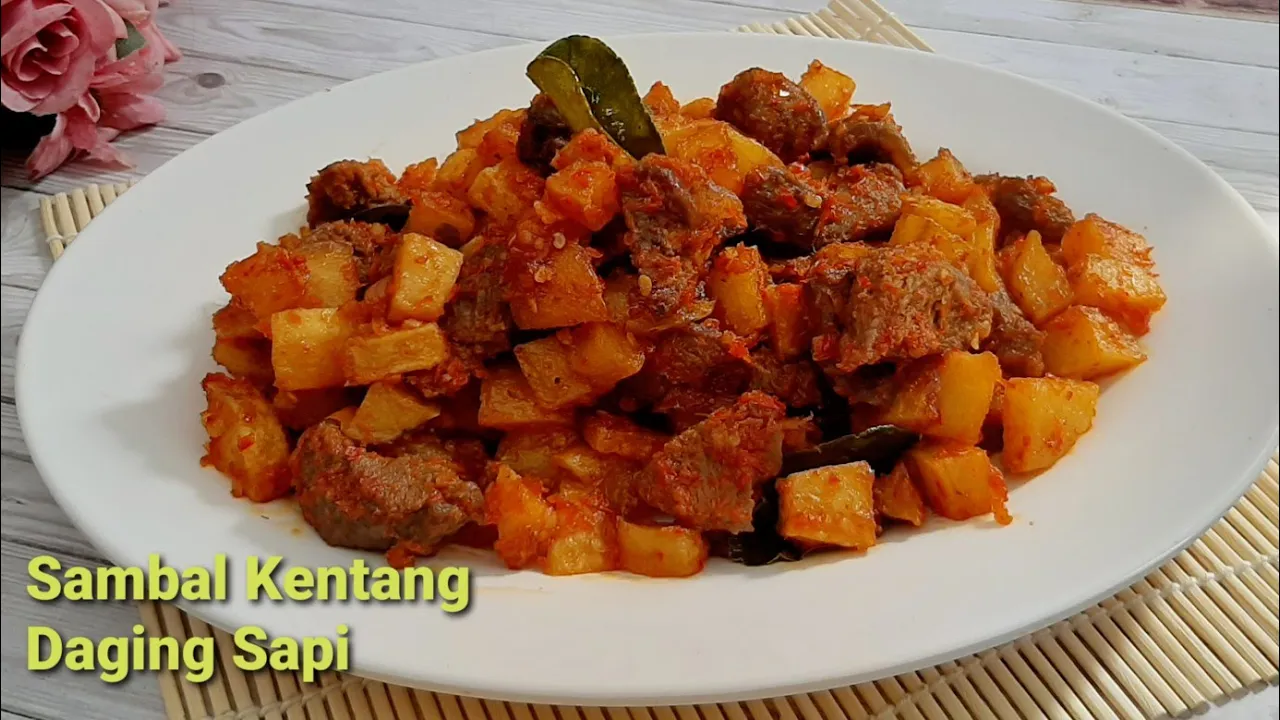 Sambal Kentang Daging Sapi | Masak Anti Ribet