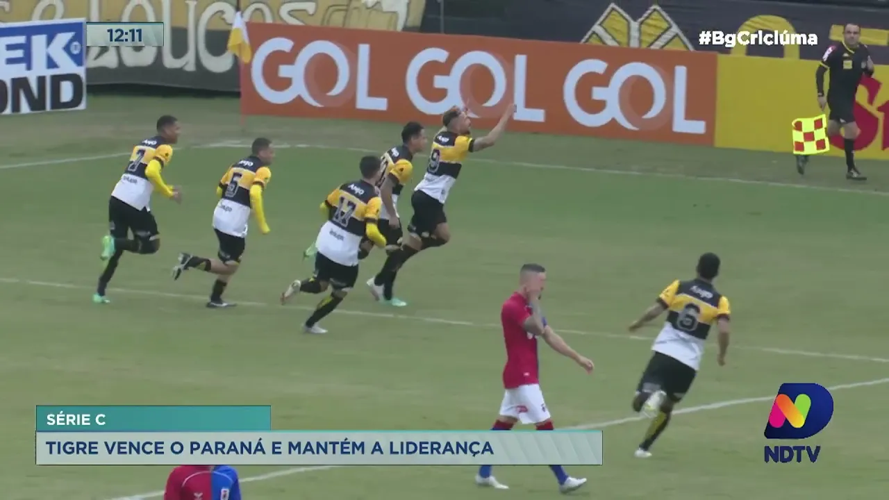 Criciúma vence e mantém a liderança da Série C