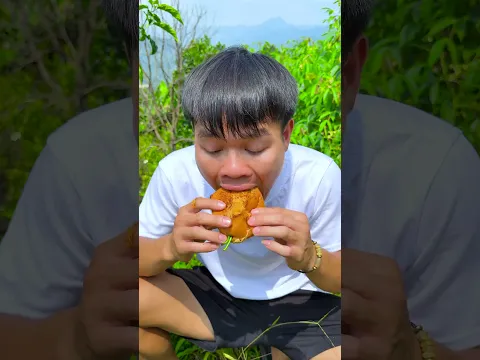 Grilled bread on stone? #shorts