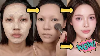 【ASMR】메이크업이 정말 예뻐 보이고, 메이크업 지우는 느낌도 너무 상쾌해요! #메이크업 #메이크업지우기
