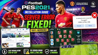 PES 2021 MOBILE Server issue resolved OFFLINE PES 2021 FOR ANDROID TUTORIAL ANDROID