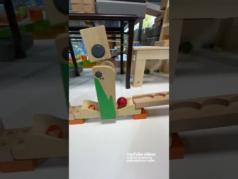Marble Run and a Cat's Paw ☆ ASMR Video for Soothing and Laughter. Vol. 107