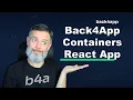 Hosting a React App in Back4App Containers