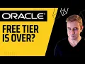 Is Oracle Free Tier Over Need to pay for new boot volumes