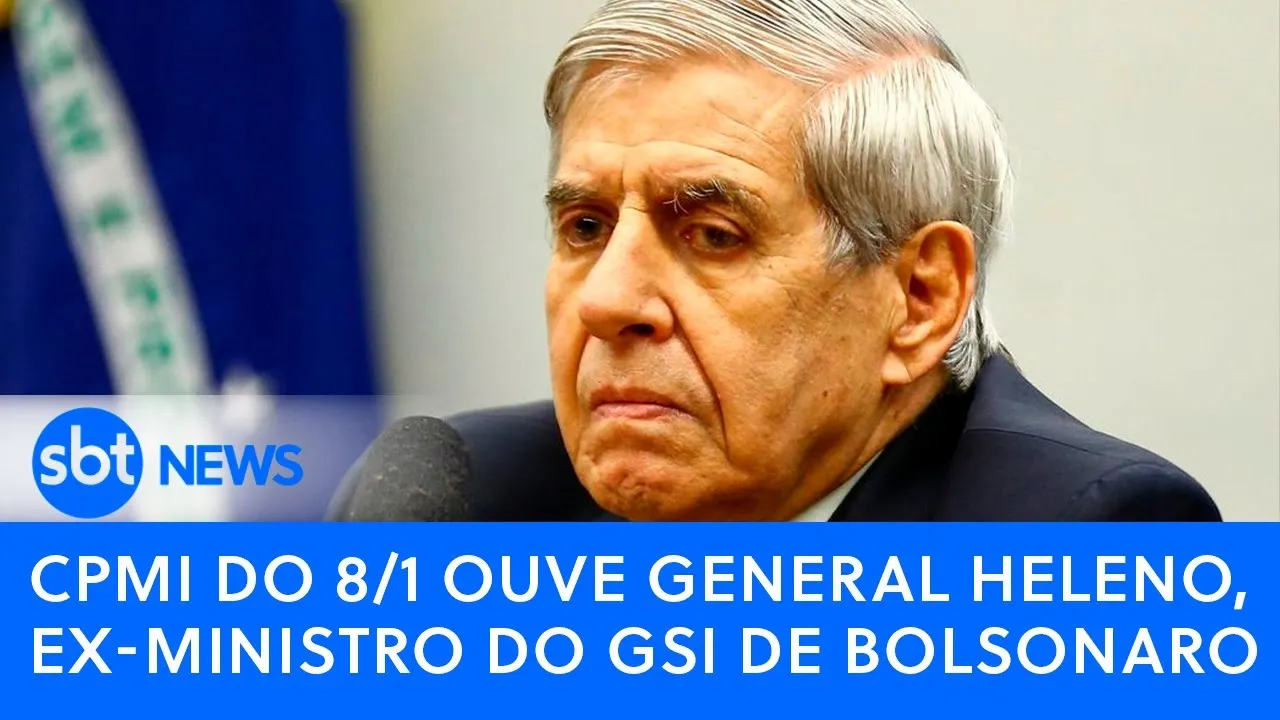 AO VIVO: CPMI do 8 de Janeiro ouve general Augusto Heleno, ex-ministro do GSI de Bolsonaro