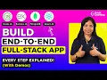 Build a Full Stack Application in 10 mins Step by Step tutorial