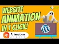 Animation Addons The First Complete Animation Plugin for WordPress