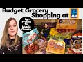 Aldi Budget Grocery Shopping High Protein for Muscle Growth for 50 per Week