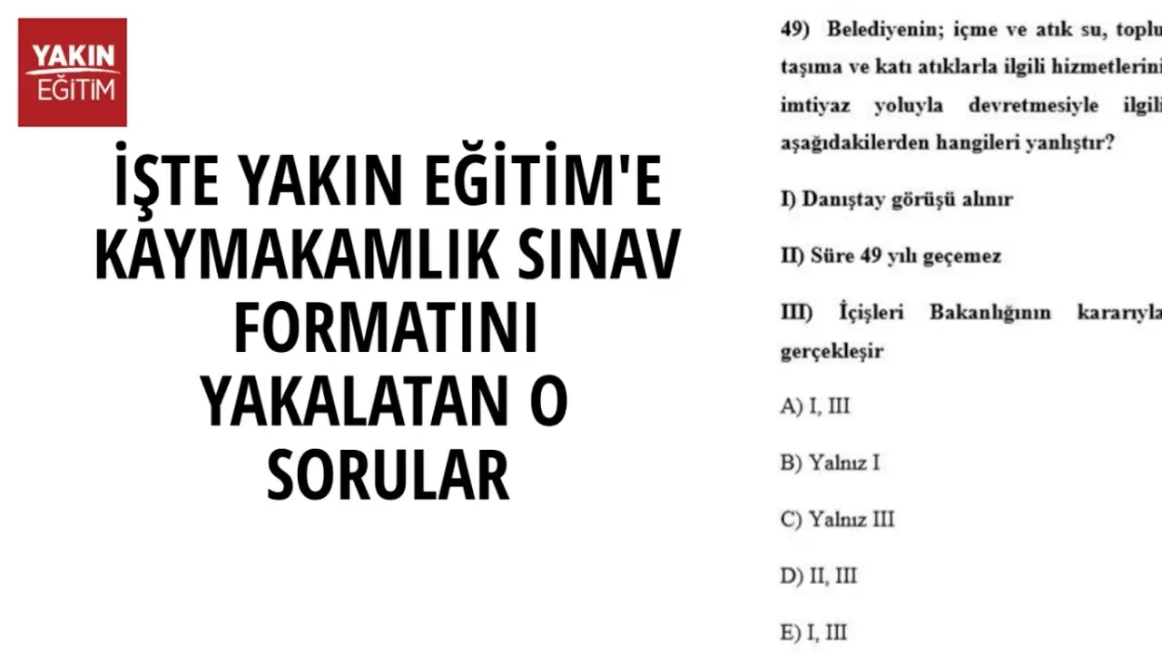 Yakın Eğitim Youtube Video