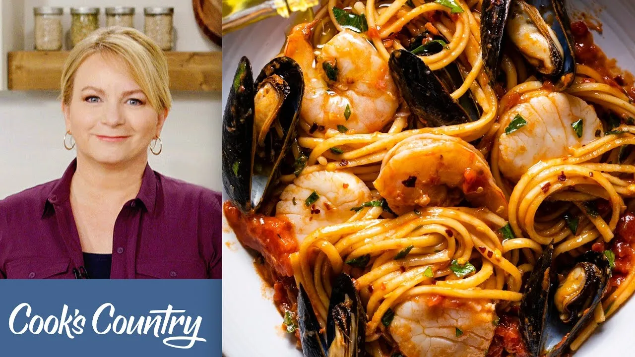 2 Recipes For Seafood Lovers: Linguine Fra Diavolo & Salmon Picatta