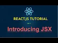 React js Tutorial What is JSX JavaScript Extension