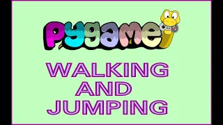 Python platformer walking n jumping