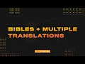 Using Bibles and Multi-Translation Scripture in ProPresenter 7