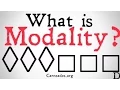 What is Modality Definition