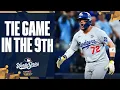 MIGUEL ROJAS HITS A GAME-TYING HOME RUN IN THE 9TH INNING OF WORLD SERIES GAME 7