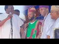 Watch the Moment Seyi Tinubu Dances to Saheed Osupa’s Music at His Chieftaincy Ceremony in Oyo Alaaf