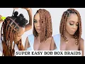 EASY BOB BOX BRAIDS NO RUBBER BANDS TENSION FREE CROCHET METHOD Protective Styles Tupo1