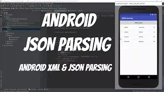 Android XML JSON Parsing Tutorial 69 - Android JSON Parsing