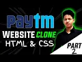 Building PAYTM Clone Project HTML CSS PART 2