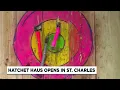 Axe-throwing business Hatchet Haus opens in St Charles
