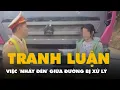 Lagu Nữ TikToker dừng xe tải giữa đường để tranh luận việc 'nháy đèn' với tài xế khác