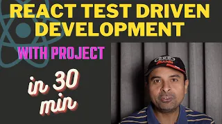 Learn React Test Driven Development with simple project in 30 min React Testing Enzyme Jest