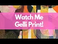 Download Lagu Awesome Abstract Art: Printing With A Gelli Plate On Paper