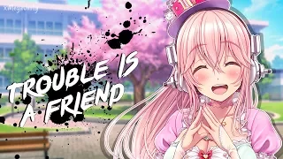 Download Nightcore - Trouble Is A Friend (Remix) | Lyrics MP3