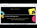 JavaScript Functions Explained Arguments Return Scope Function Expressions Day 8