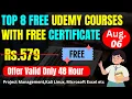 TOP FREE Udemy Courses with Certificate 8 Courses - Don t Miss Out 3 Day Deal