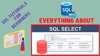 SQL Tutorial For Beginners SELECT Statement SQL Full Course