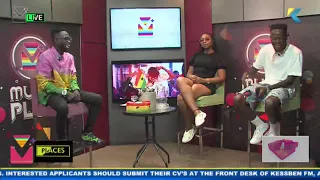 live interview with nautyca x shatta michy on music plus host mr bonez 22 10 2021