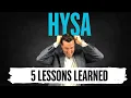 5 High-Yield Savings Mistakes I Made So You Don t Have To