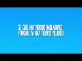 LENCHO - ASÍ MORIRÉ (Letra/Lyrics)