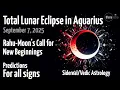 Download Lagu Maansverduistering in Waterman | 7 september 2025 | Vedische astrologie
