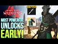 Mis deze geweldige vroege ontgrendelingen en het UNIEKE WAPEN in Black Myth Wukong niet (Wukong T...