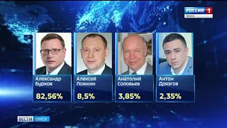 По последним данным на выборах губернатора региона лидирует Александр Бурков