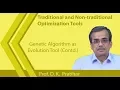 Lecture 41 Genetic Algorithm as Evolution Tool Contd