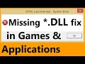 How To Fix Missing DLL Files On Windows 7