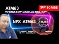 TypeScript basics Node js projects ATM functionalities - NPX ATM63 English